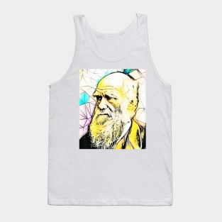 Charles Darwin Portrait | Charles Darwin Artwork 2 Tank Top